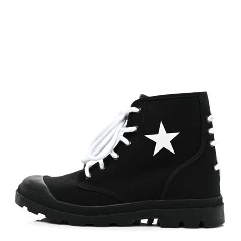 givenchy star combat boots